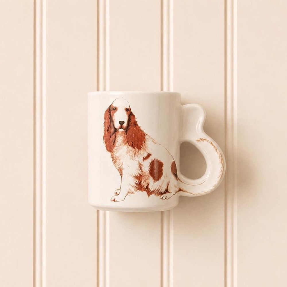 Vintage-Style Springer Spaniel Coffee Mug